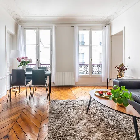 Appartements Bergere Parijs Buitenkant foto
